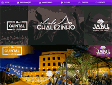 Tablet Screenshot of clubechalezinho.com.br